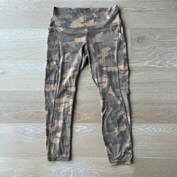 Lululemon Align High-Rise Leggings Pockets 25" Heritage 365 Camo Beige Multi - Picture 3 of 6